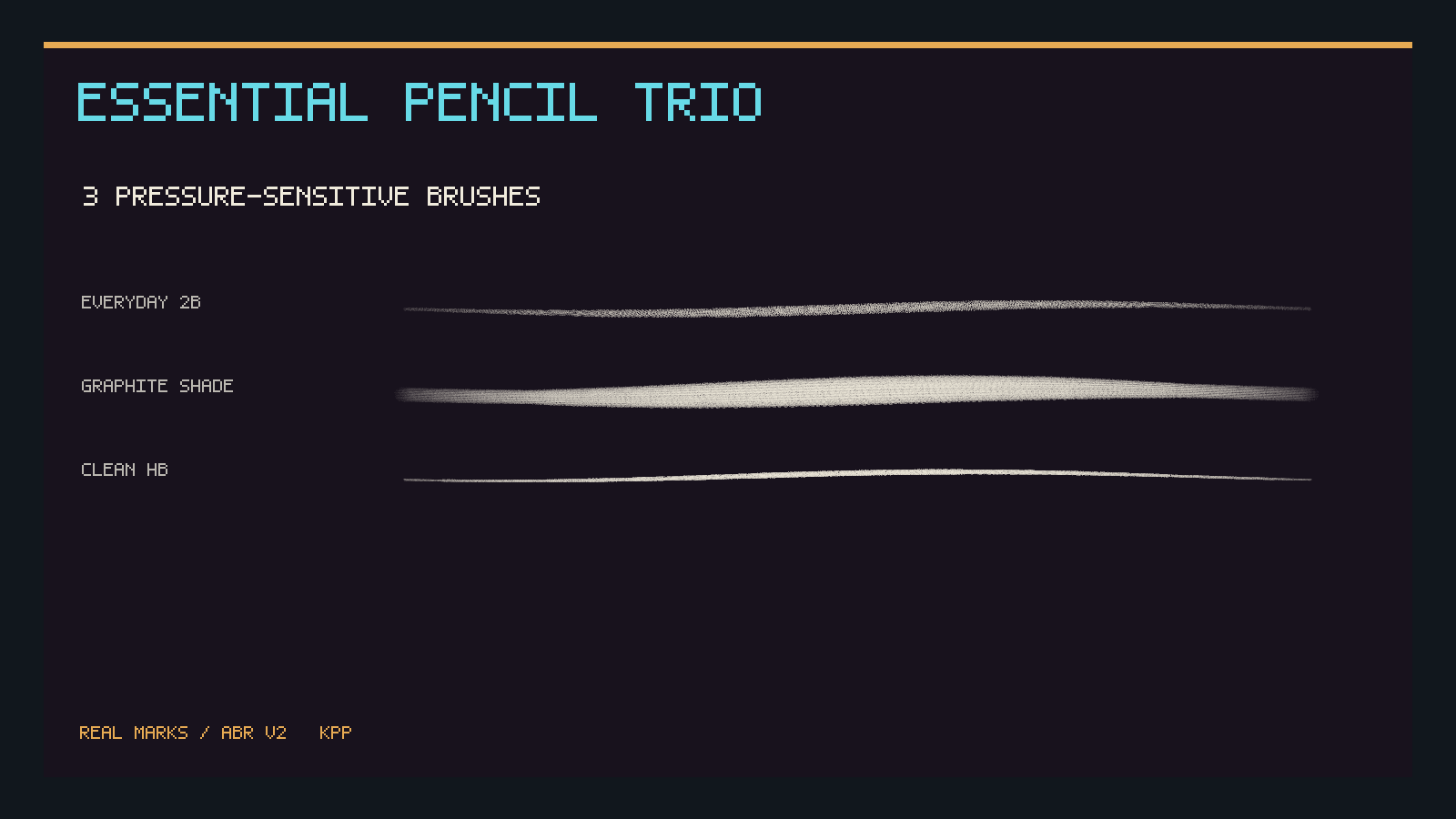 Essential Pencil Trio product preview